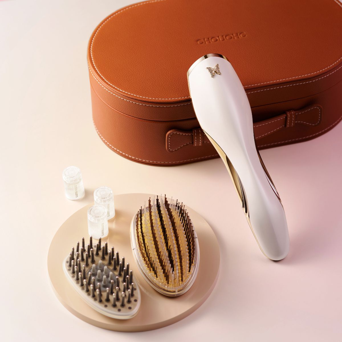 The Mesobrush – Advanced 5-in-1 Scalp & Hair Revitalizing Tool