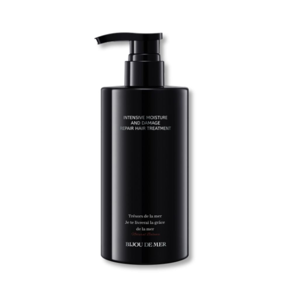 Bijou de Mer Moisture Repair Treatment 400g hydrating hair mask for dry frizzy color treated hair with hyaluronic acid and keratin