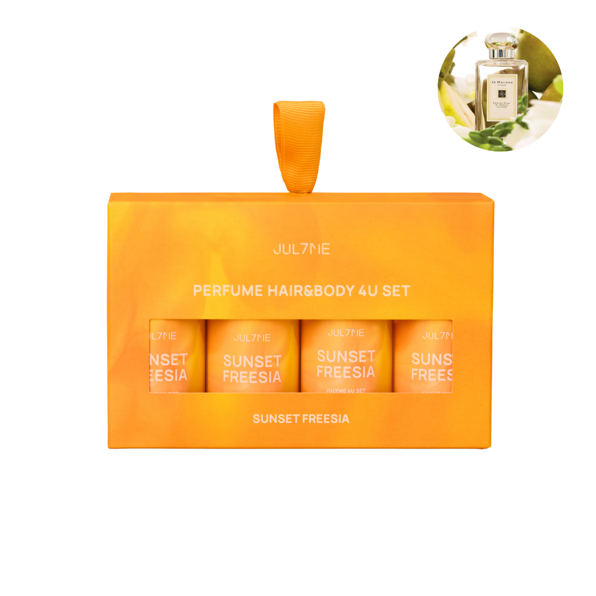 perfume hair & body 4u set