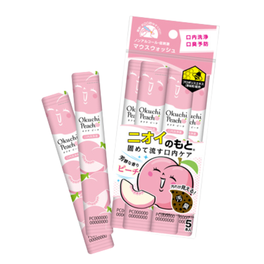 Okuchi Peach Mouthwash