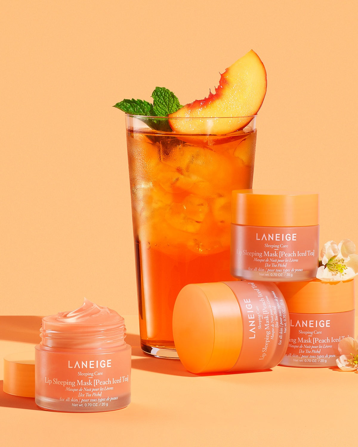 LANEIGE Lip Sleeping Mask – Peach Iced Tea