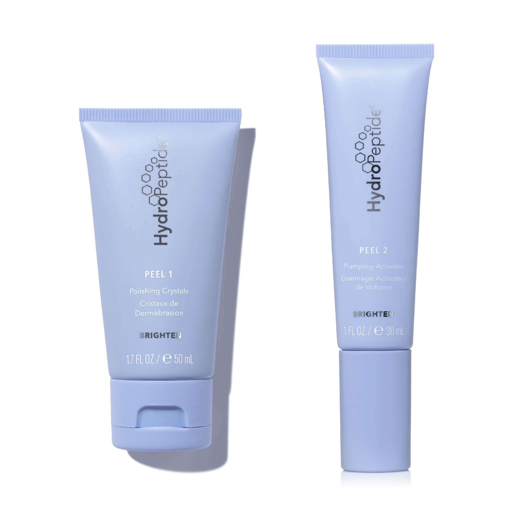 polish and plump face peel