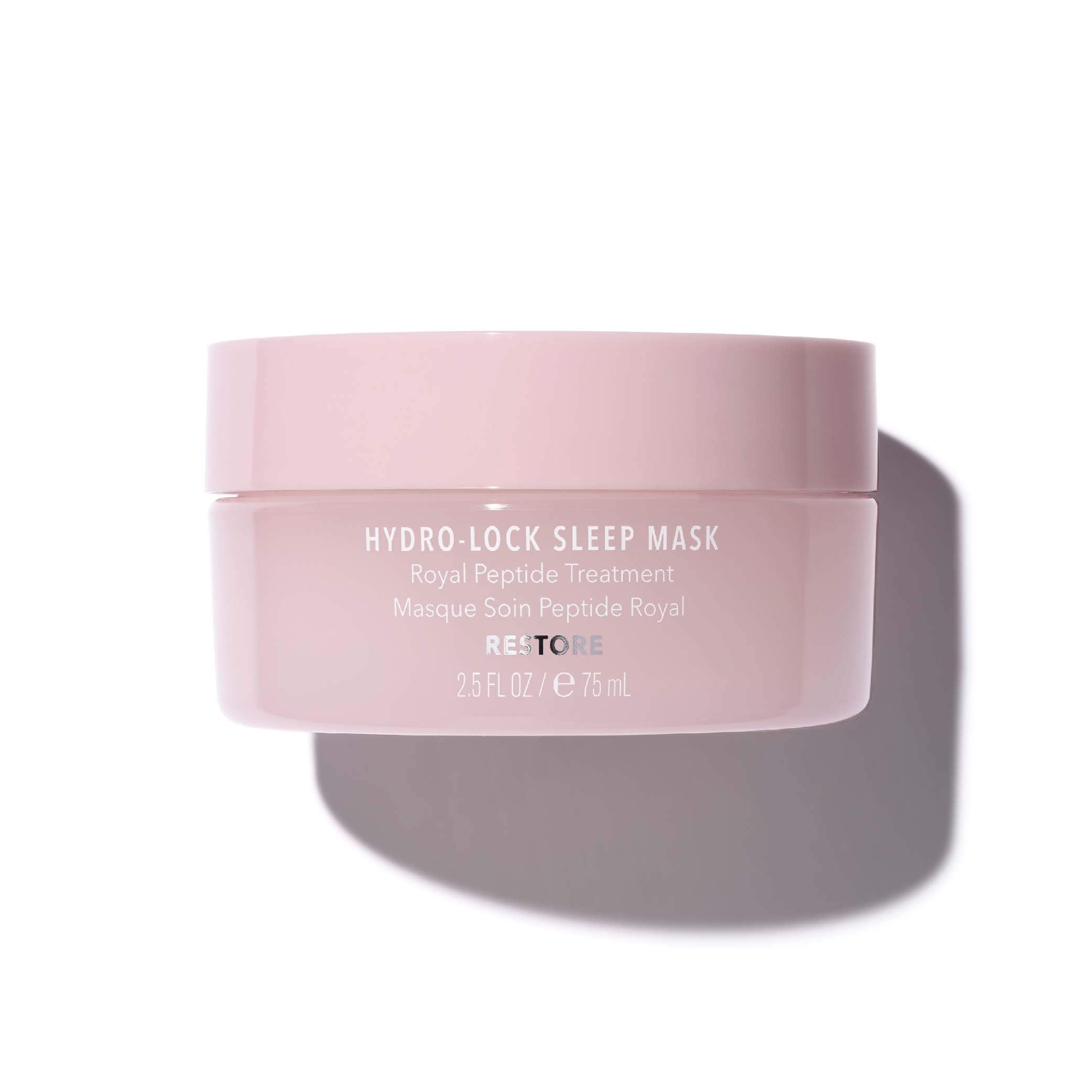 hydro-lock sleep mask peptide treatment