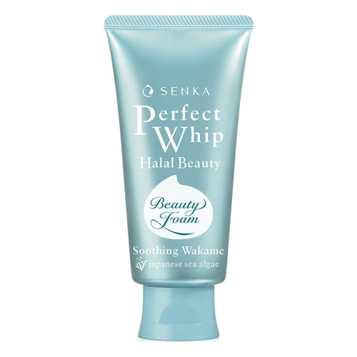 Senka Perfect Whip Halal Beauty Soothing Wakame cleanser 100g – Japanese face wash