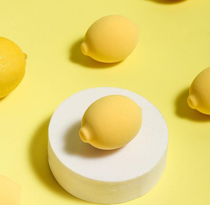 LEMON MAKEUP SPONGE SET - Muneeraskin