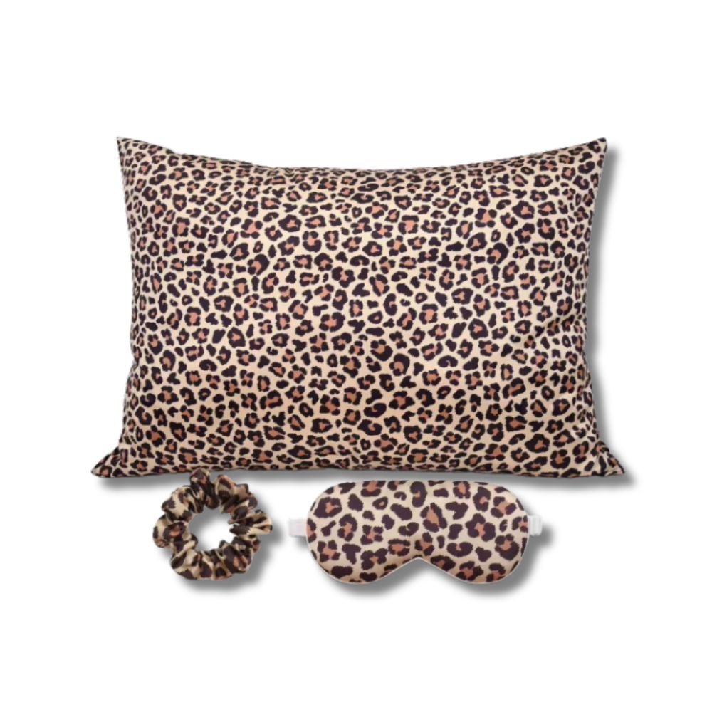 Pure Silk Gift Set - Leopard