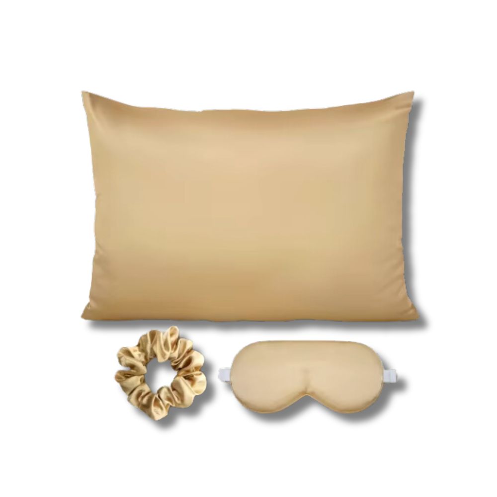 Pure Silk Gift Set - Soft Gold