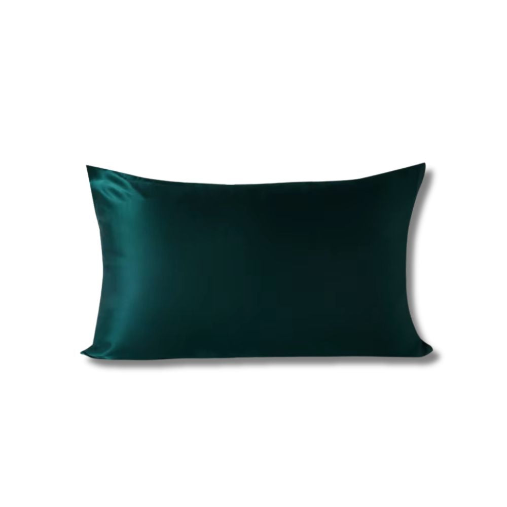 Pure Silk Pillowcase -Forest Green