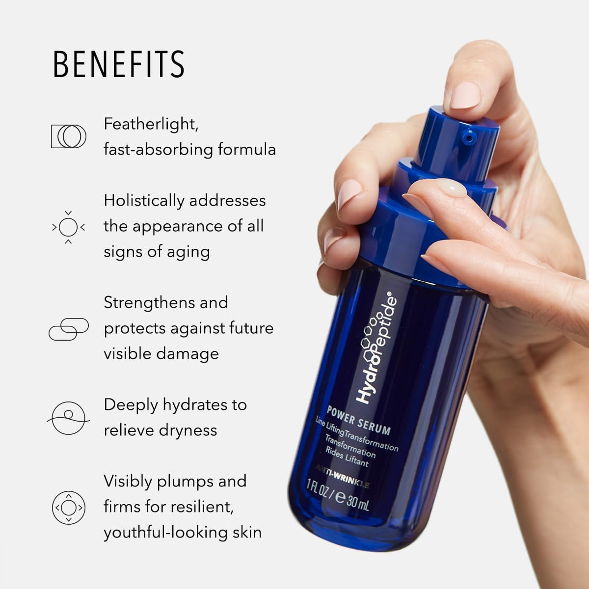 hydropeptide benefits from power serum