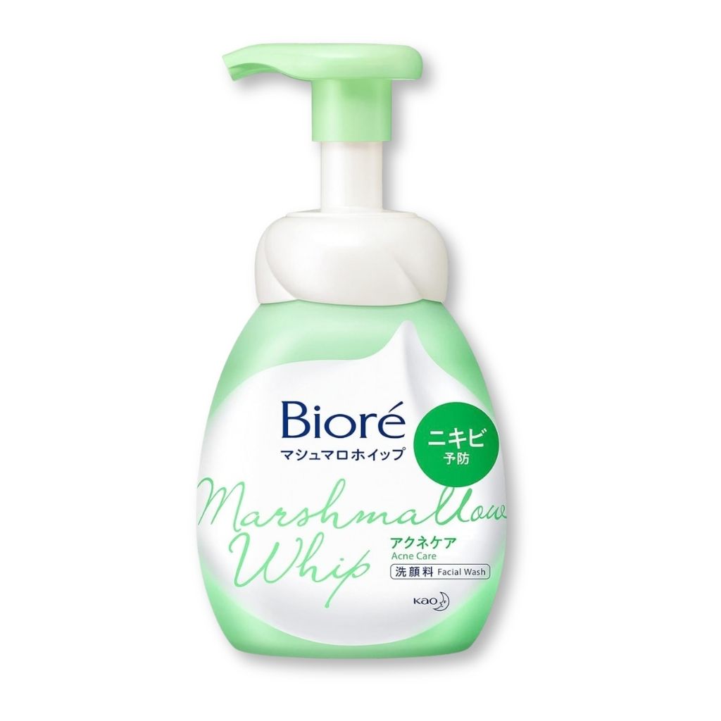 Bioré Marshmallow Whip Foam Wash 150ml — Japanese foaming cleanser with dense ready-made foam