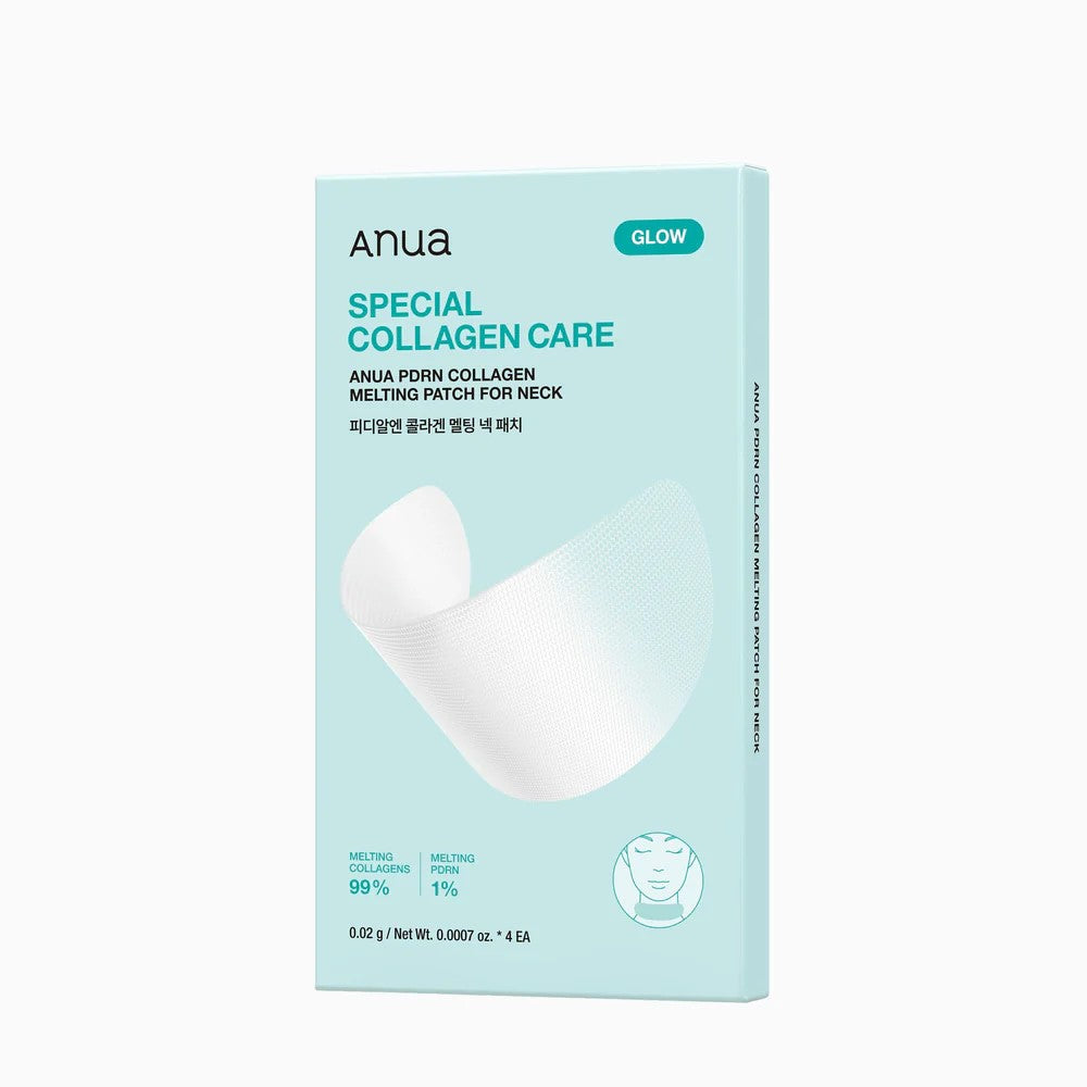 Anua PDRN Collagen Melting Patch for Neck — 99% collagen film patch with 1% PDRN
