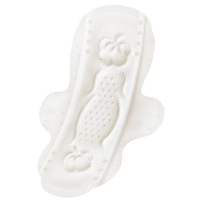 Sofy Organic Cotton Feminine Pads with Wings