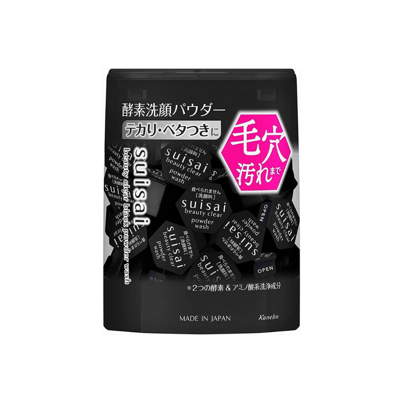 Suisai Beauty Clear Black Face Wash Powder