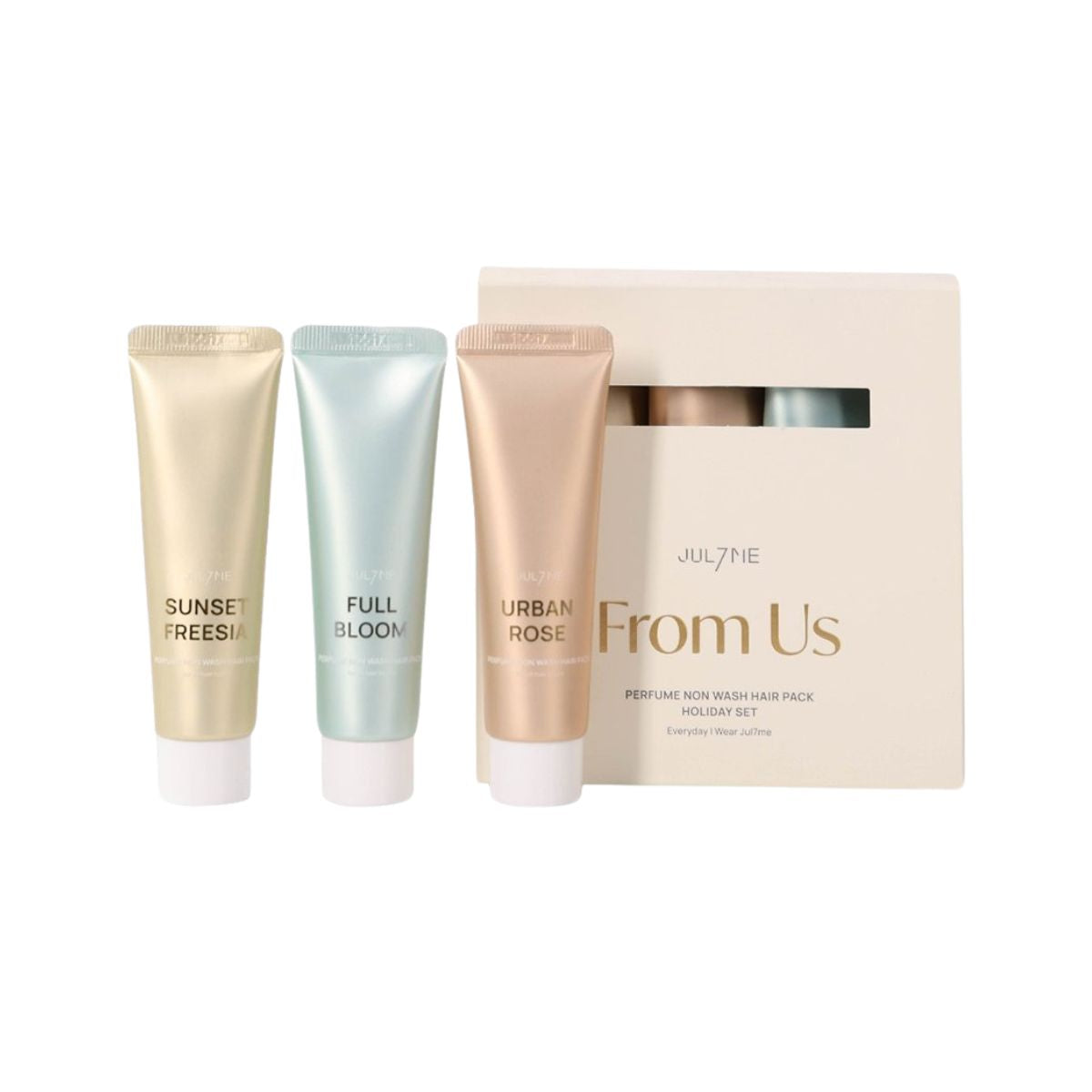 from us perfume non-wash hair pack holiday set