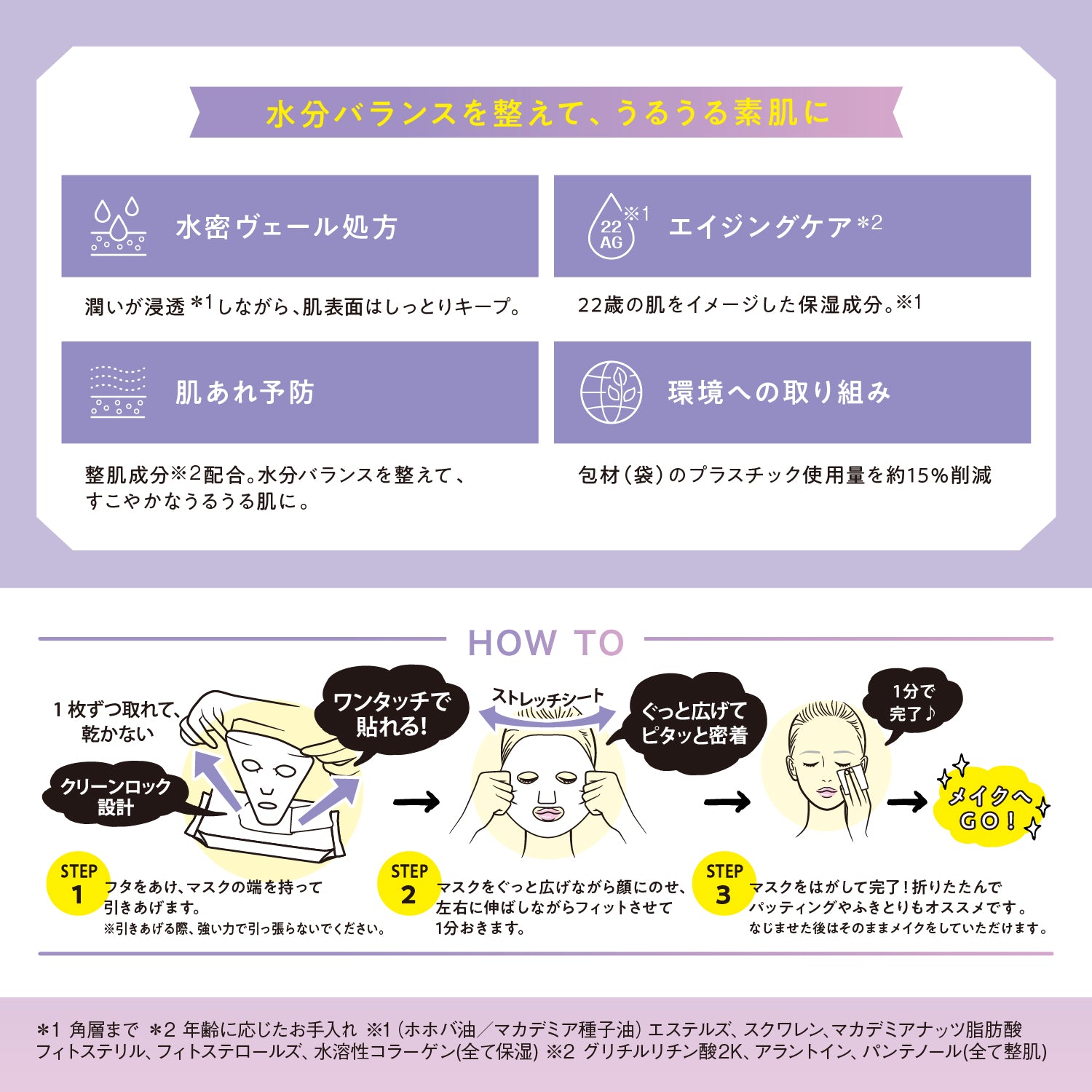 Saborino Morning All-In-One Mask – Rainy Hydrangea [Limited Edition]