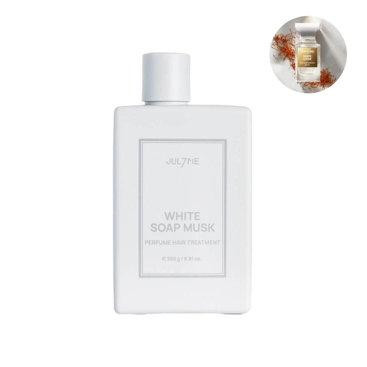 perfume hair treatment white soap musk